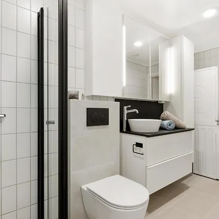 Modern Scandinavian Apartment In Bergen City Center 아파트